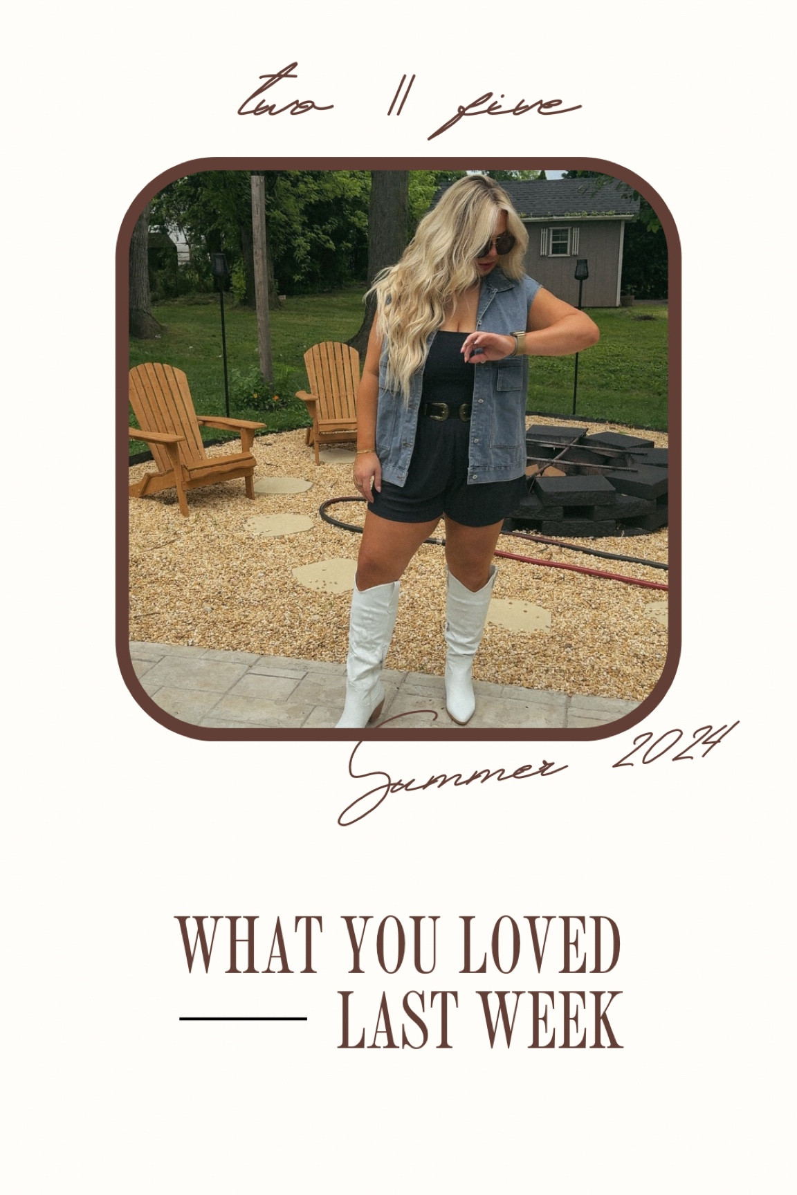 WHAT YOU LOVED LAST WEEK // country outfit

#LTKSaleAlert #LTKFindsUnder50 #LTKMidsize