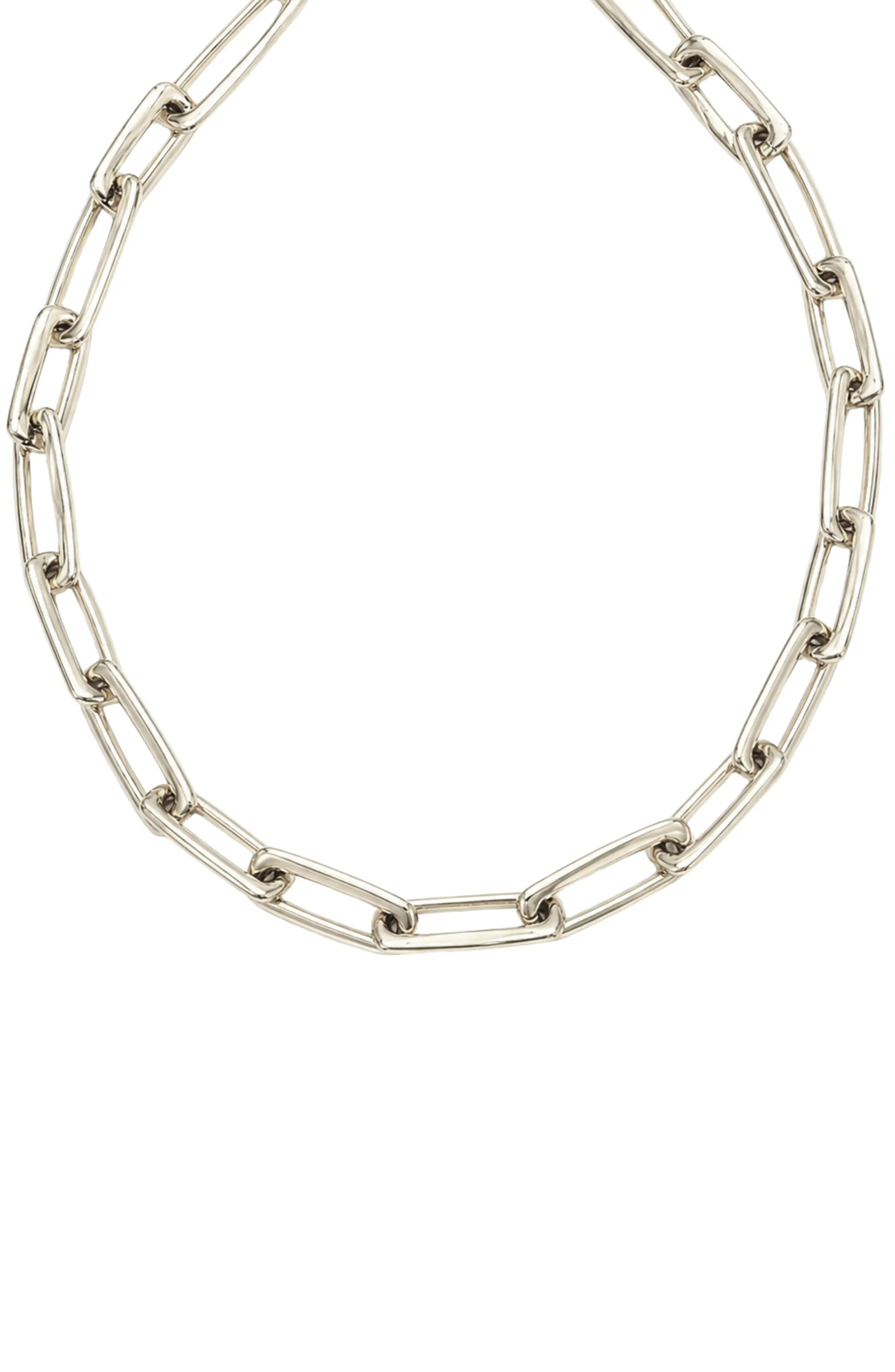 ARGENTO VIVO Chunky Paper Clip Chain Necklace (Women) | Nordstrom | Nordstrom