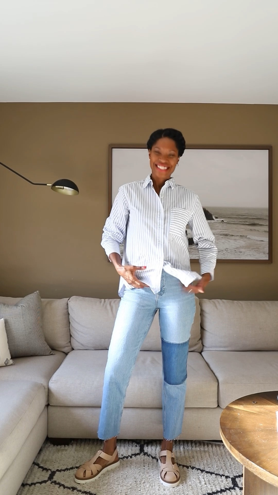 Cute spring finds, Walmart fashion, spring denim, OOTD, Easter dress, dress with cut outs, vacation dress @walmartfashion #ad 

#LTKunder50 #LTKshoecrush #LTKSeasonal