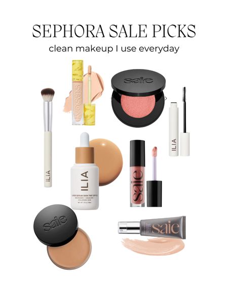 My must have clean makeup products on sale at Sephora now! #sephora #sephorasale #cleanmakeup 

#LTKsalealert #LTKxSephora #LTKbeauty