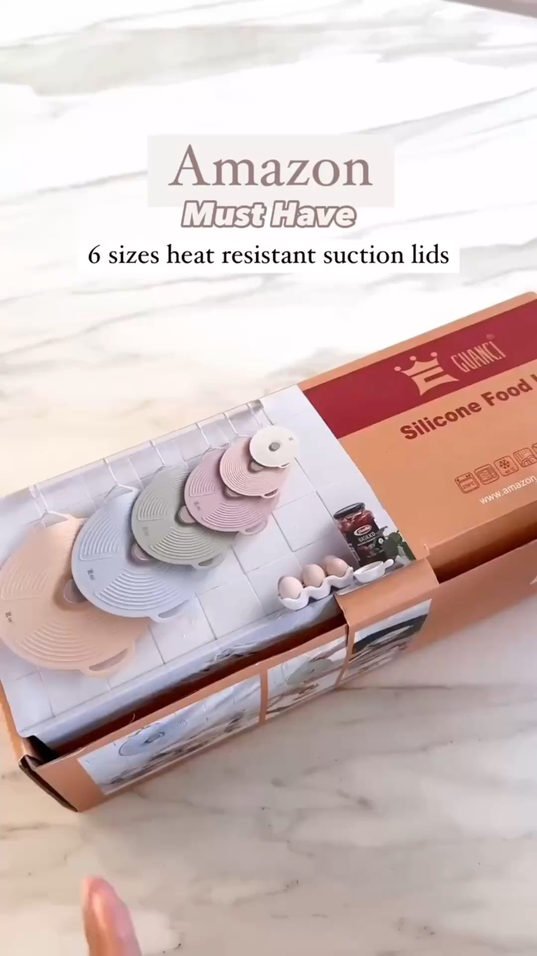 If you’re tired of looking for lids or lost a lid, this is for you! Comes I 8 pack with 6 different sizes! Under $20 Amazon must have!! And currently 31% off! Kitchen essential - Amazon home

Follow my LTK @ninawilliamsblog on the @shop.LTK app to view this post and get my exclusive app-only content!

#liketkit #LTKHome #LTKSaleAlert #LTKFindsUnder50
@shop.ltk
https://liketk.it/56ek4

#LTKSaleAlert