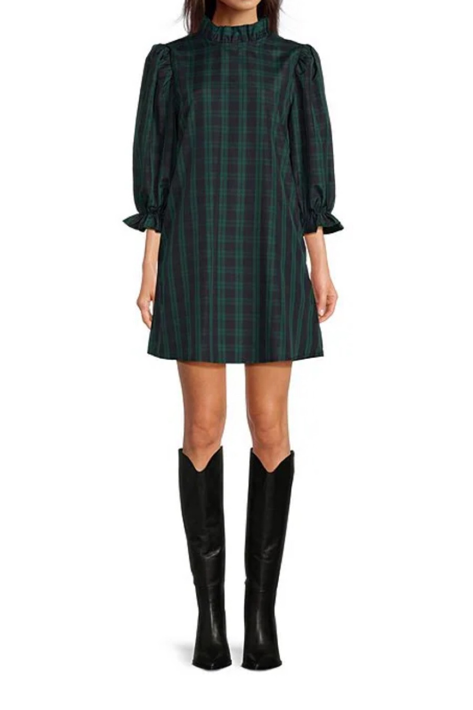 Green plaid dress. Christmas dress, plaid dress, holiday outfit, holiday party dress

#LTKfindsunder100 #LTKHoliday #LTKSeasonal