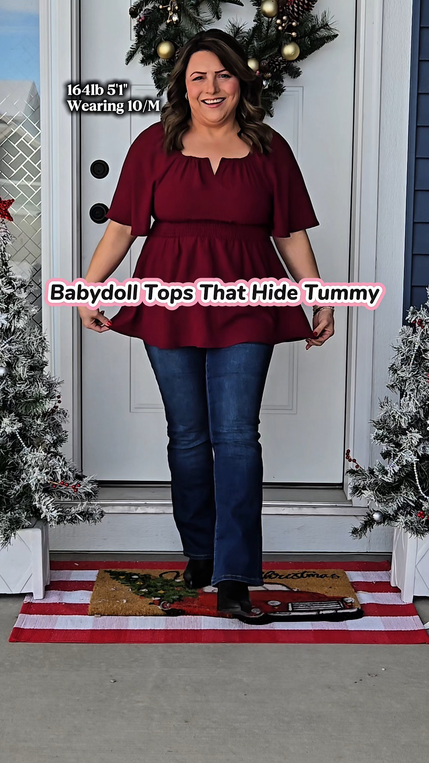 Babydoll Tops that hide tummy

#LTKPlusSize #LTKPetite #LTKMidsize