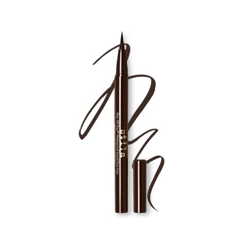 stila Waterproof Liquid Eyeliner Stay All Day Makeup (Dark Brown) | Amazon (US)