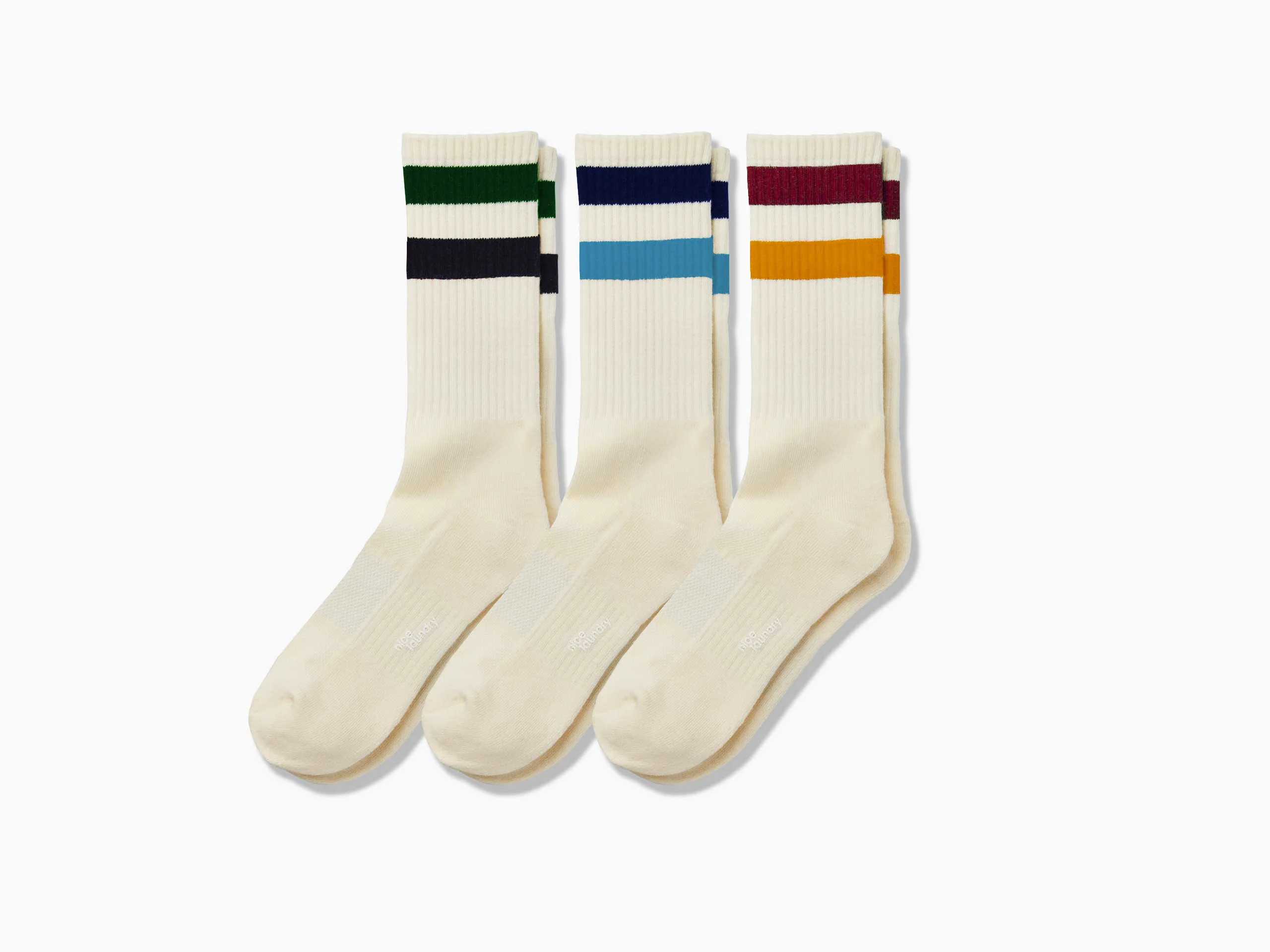 Tech Varsity Crew Socks | Nice Laundry | Nice Laundry