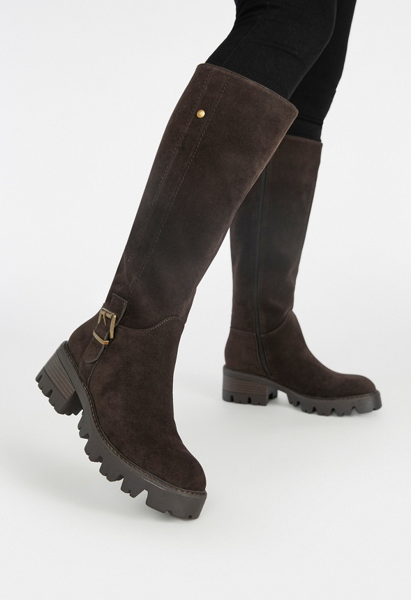 Adrija Lug Sole Boot | JustFab