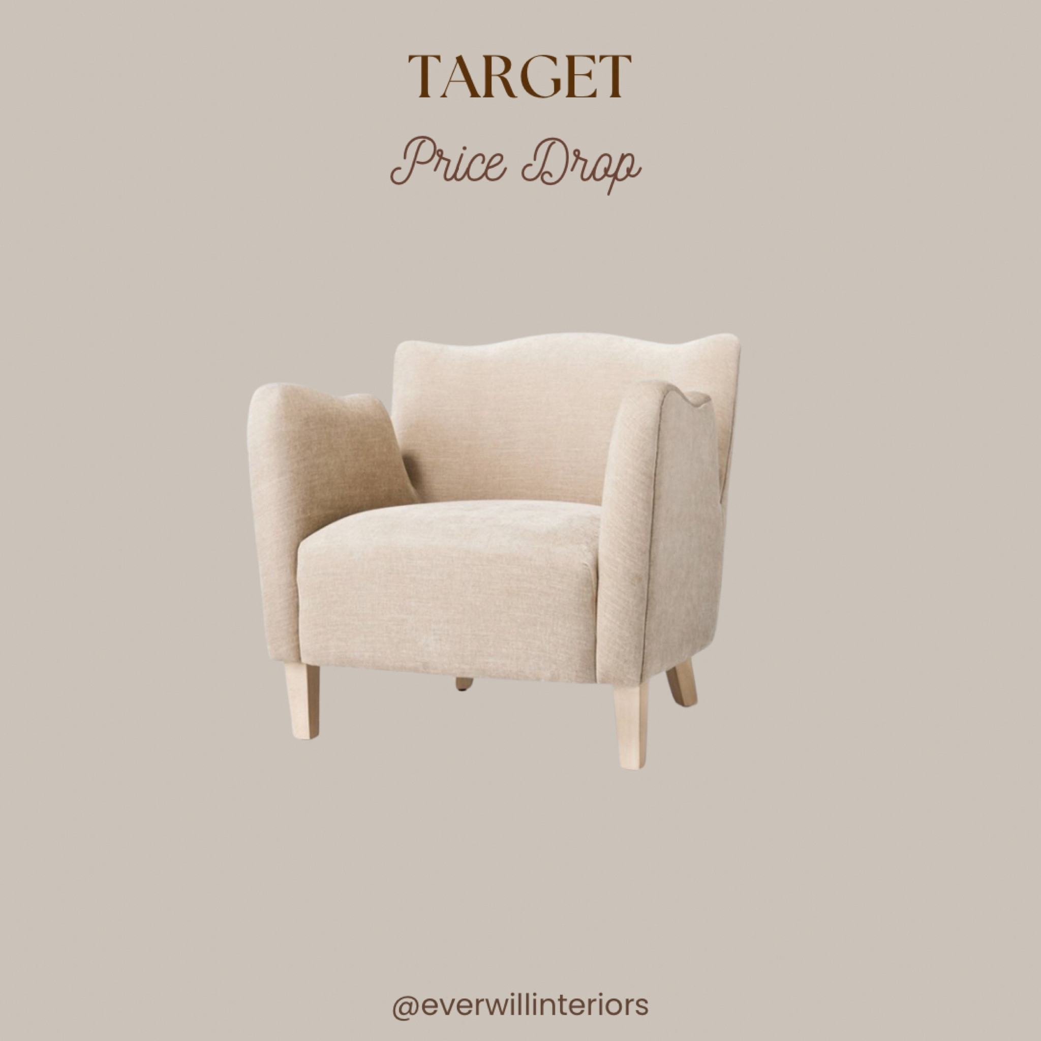 The beige color is 30% off! So beautiful!

#targethomesale #accentchairsonsale #velvetchairs #wingbackchairs #targetchairsonsale #ltksale

#LTKSaleAlert #LTKHome