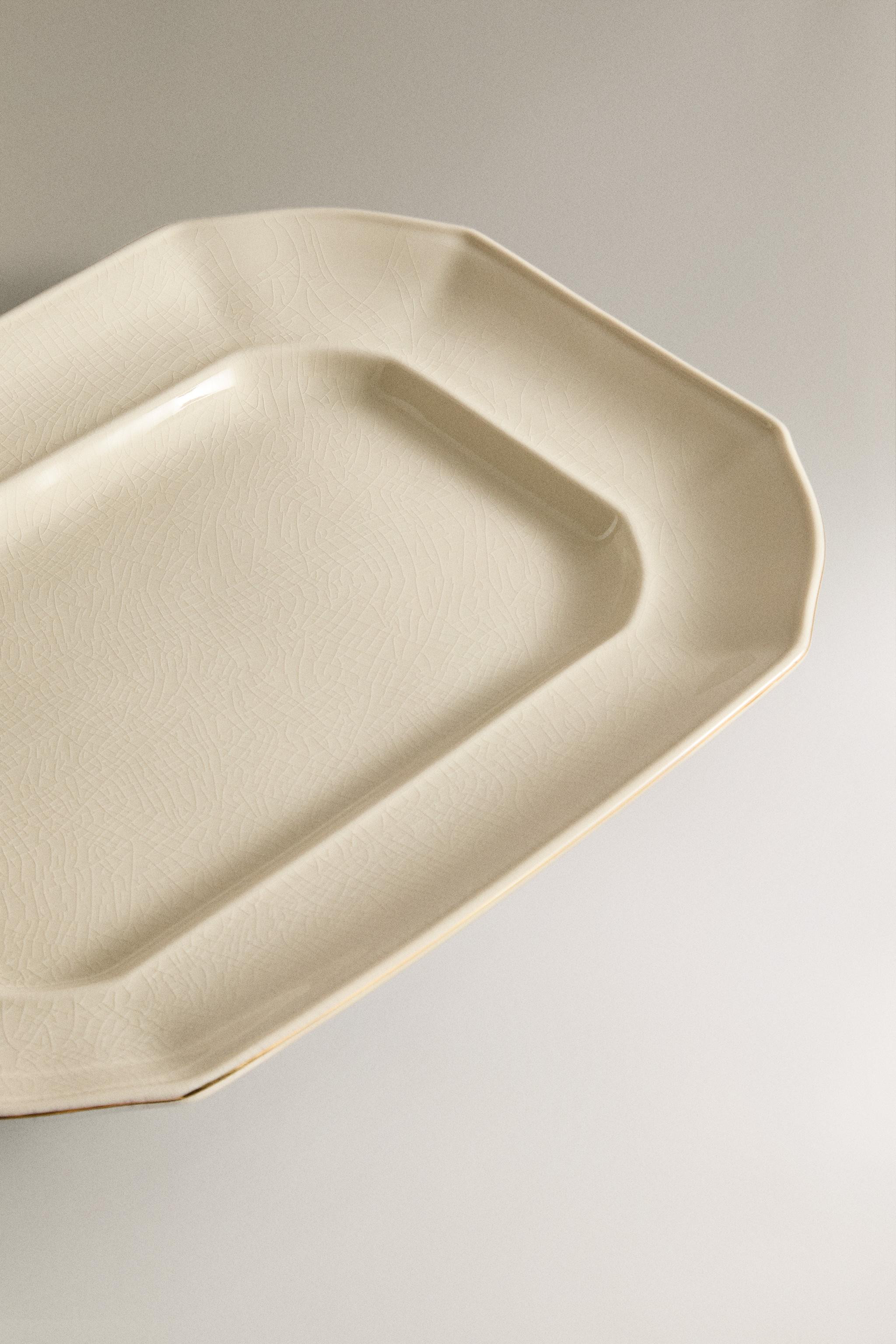 RECTANGULAR PORCELAIN SERVING DISH | Zara US