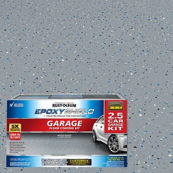 Rust-Oleum EpoxyShield 2-part Gray Gloss Concrete and Garage Floor Paint (Kit) | Lowe's