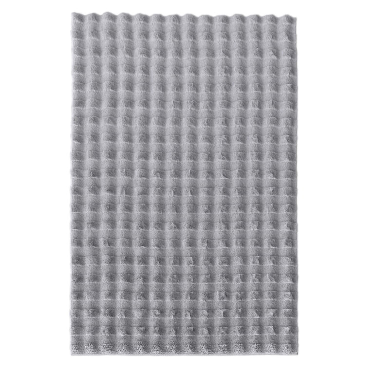Mainstays Kids Gray Bubble Fur Area Rug, 4' x 6' | Walmart (US)