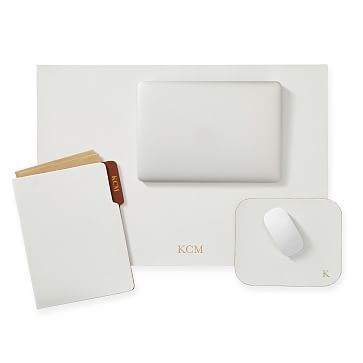 Italian Leather Desk Gift Set | Mark and Graham | Mark and Graham