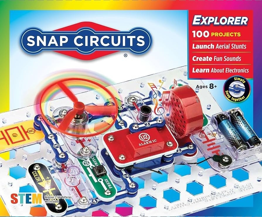 As we gear up for the school year, these are a great tool to introduce electrical engineering for young boys. Lots of kits and projects they can build  