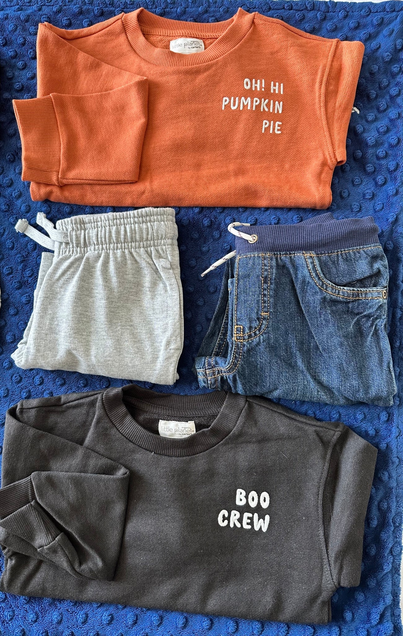 Halloween cozies but make it cute 🎃🖤 

#LTKBaby #LTKSeasonal #LTKKids