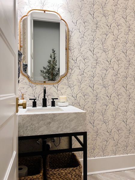 Powder room wallpaper - wallpapering a small space makes it appear larger did you know that?!
Dining room
Living room
Kitchen
Christmas tree
Holiday decor
Thislittlelifewebuilt 
Area rug
Gallery wall 
Studio mcgee Target 
Target
Home decor 
Kitchen
Patio furniture 
McGee & co 
Chandelier 
Bar stools 
Console table 

#LTKhome #LTKSeasonal #LTKFind