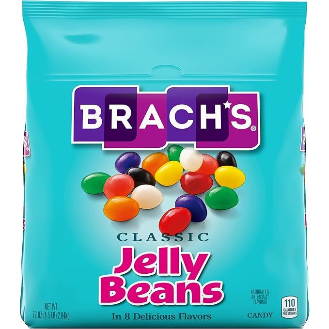 Brach's Classic Jelly Beans, Easter Candy, 72 Ounce Bulk Bag | Amazon (US)