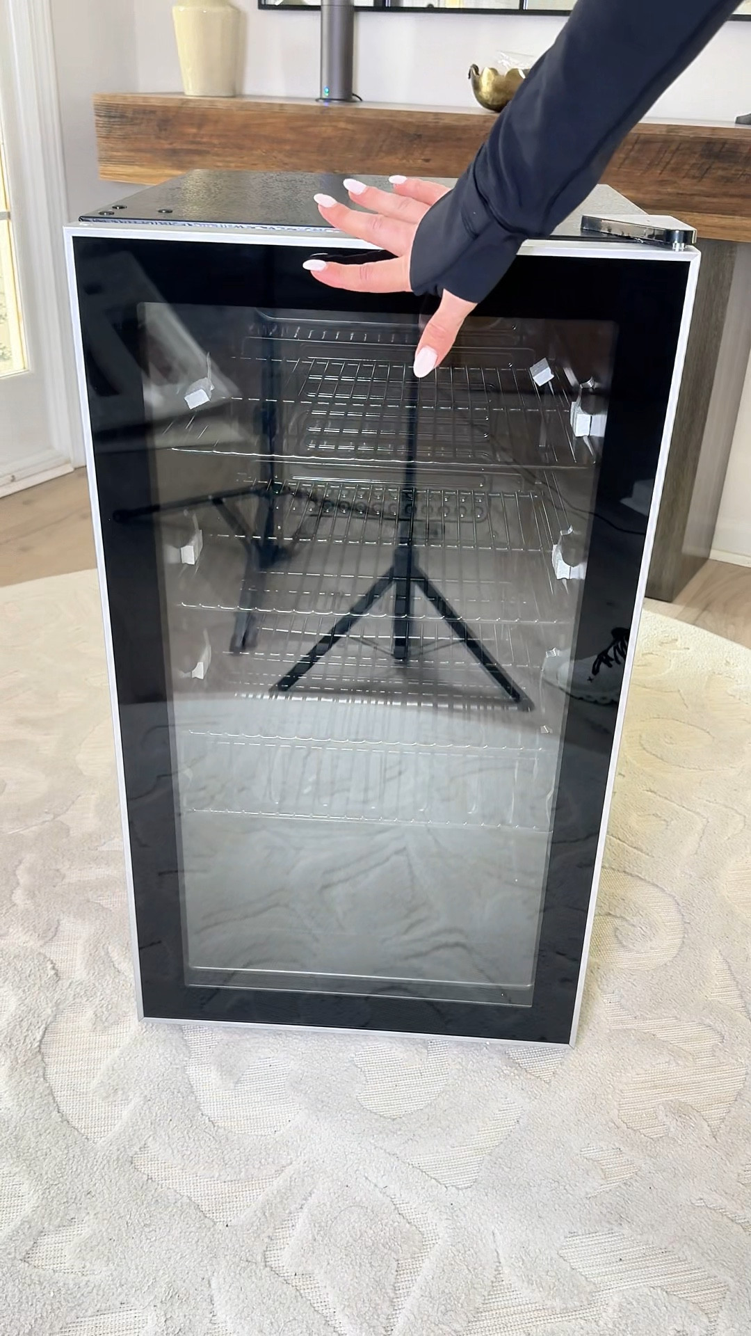 I didn’t expect something as simple as a mini beverage refrigerator to make such a big difference in my daily routine… but here we are.

It features adjustable and removable shelves, so I can customize the inside depending on what I need — water bottles, protein shakes, soda cans, or even snacks for busy days. The digital temperature control display makes it super easy to keep everything perfectly chilled at all times.

• #beveragerefrigerator
• #minifridge
• #garagegymsetup
• #homegymideas
• #drinkfridge