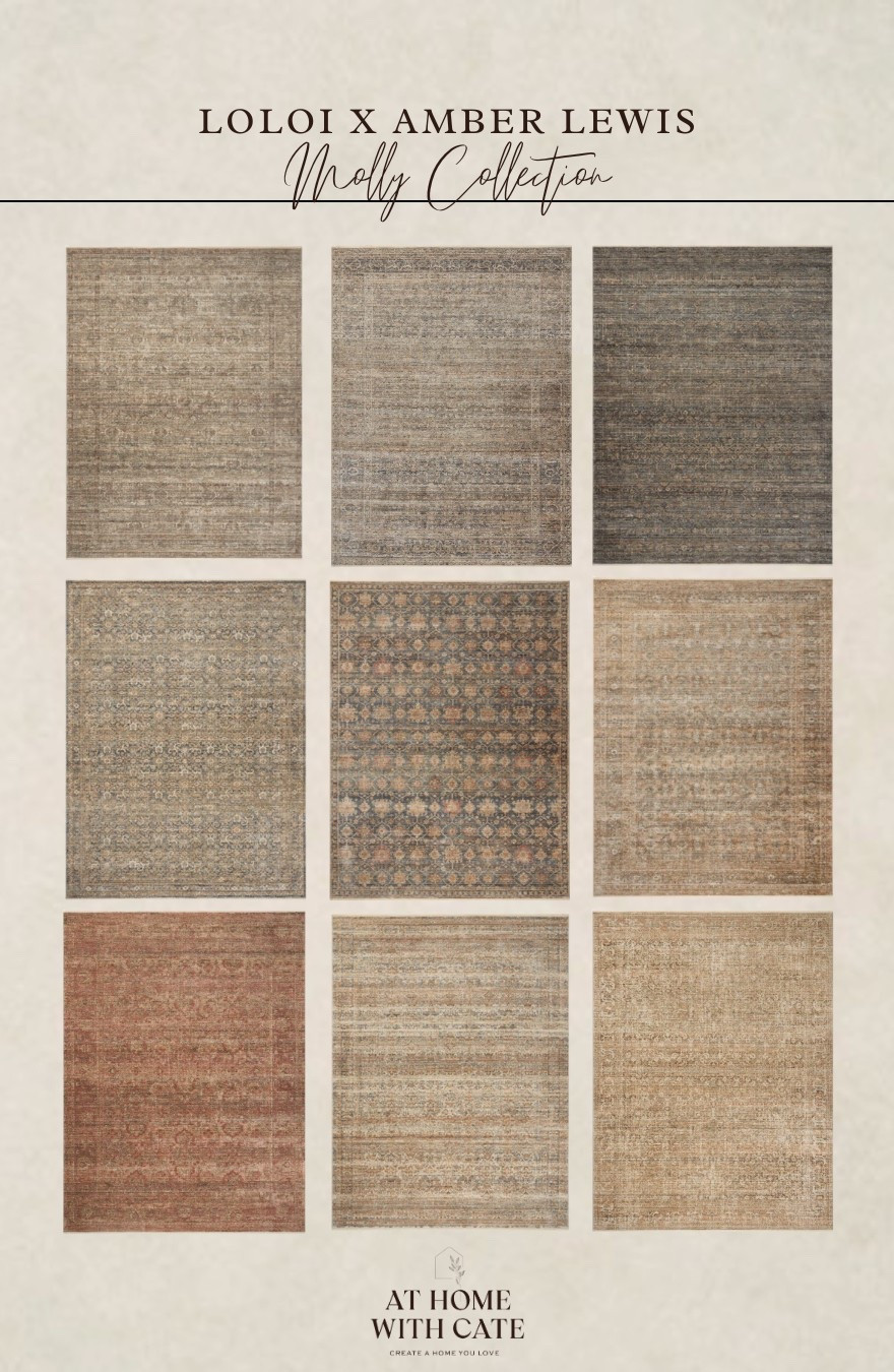 New Amber Lewis x Loloi Molly Collection. The vintage look without the vintage price tag. They are SO good! 😍

#LTKhome