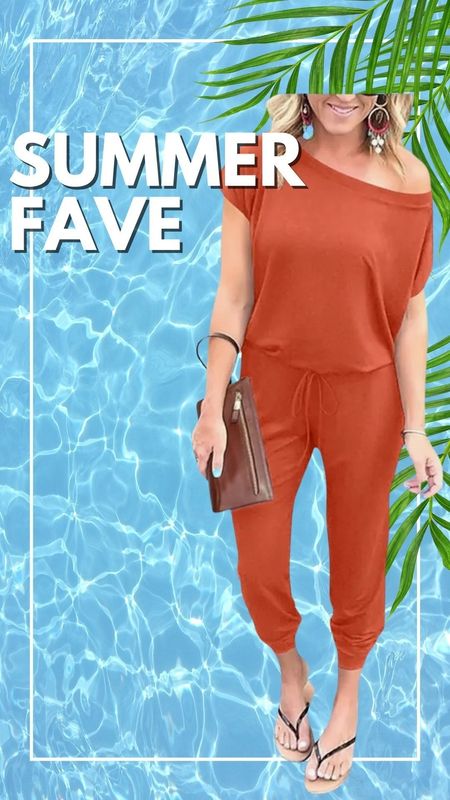 Summer FAVE jumpsuit from Amazon.  #springoutfit #summeroutfit

#LTKFestival #LTKover40 #LTKU