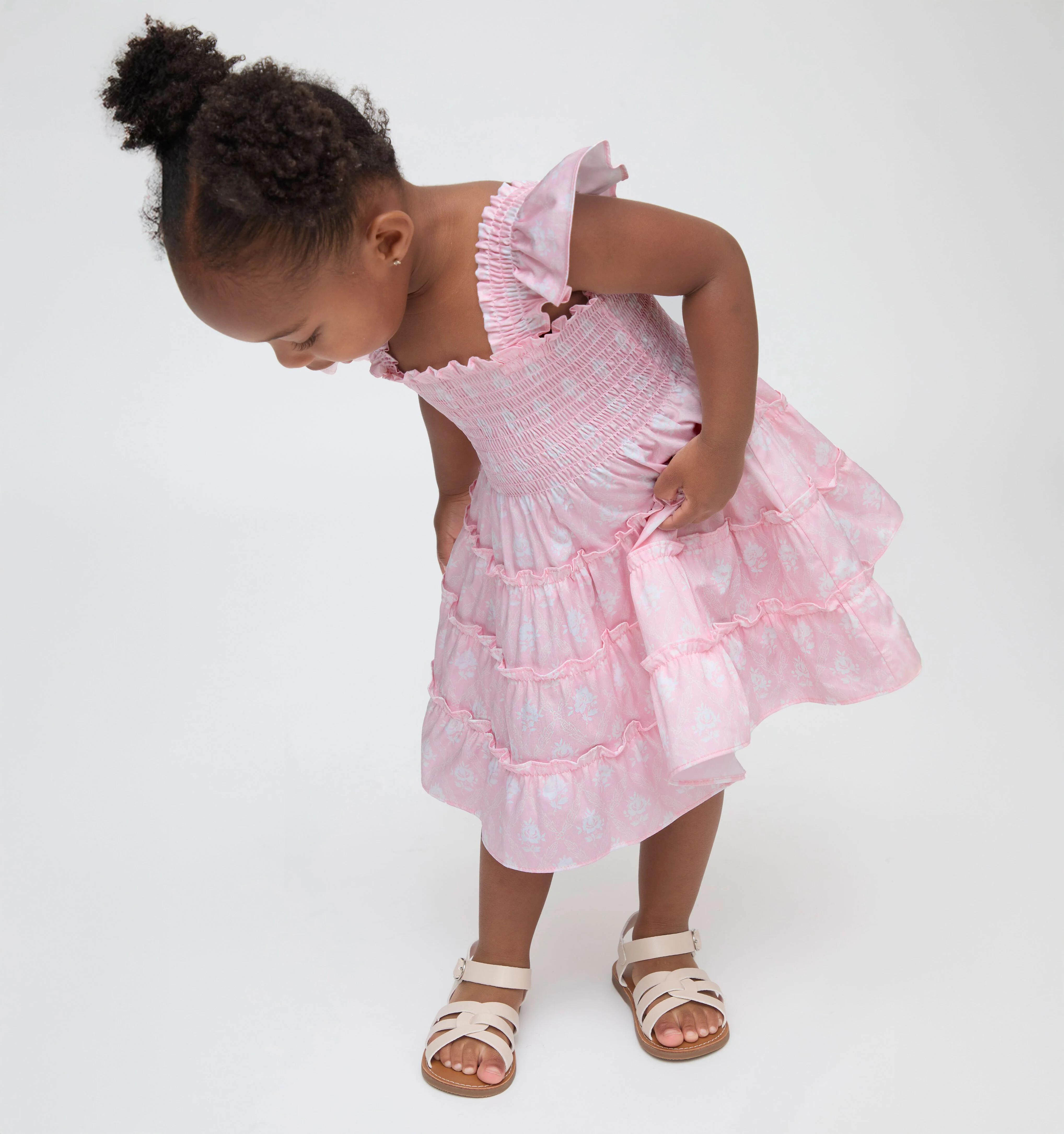 The Baby Ellie Nap Dress | Pink Ambrose Floral / 18-24M | 100% Cotton | Hill House Home | Hill House Home US