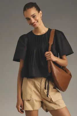 Mare Mare Short-Sleeve Swing Top | Anthropologie (US)