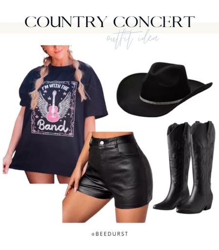 Festival looks, concert look, country concert, outfit, concert graphic tee, cowgirl boots, black cowboy hat

#LTKSeasonal #LTKFestival #LTKFindsUnder50