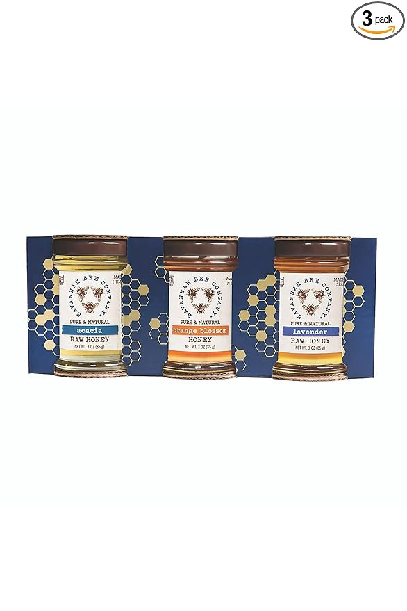 Savannah Bee Company Honey Sample Set - Artisanal Honey | Amazon (US)