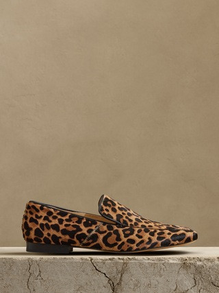 Luz Haircalf Leather Loafer | Banana Republic (US)