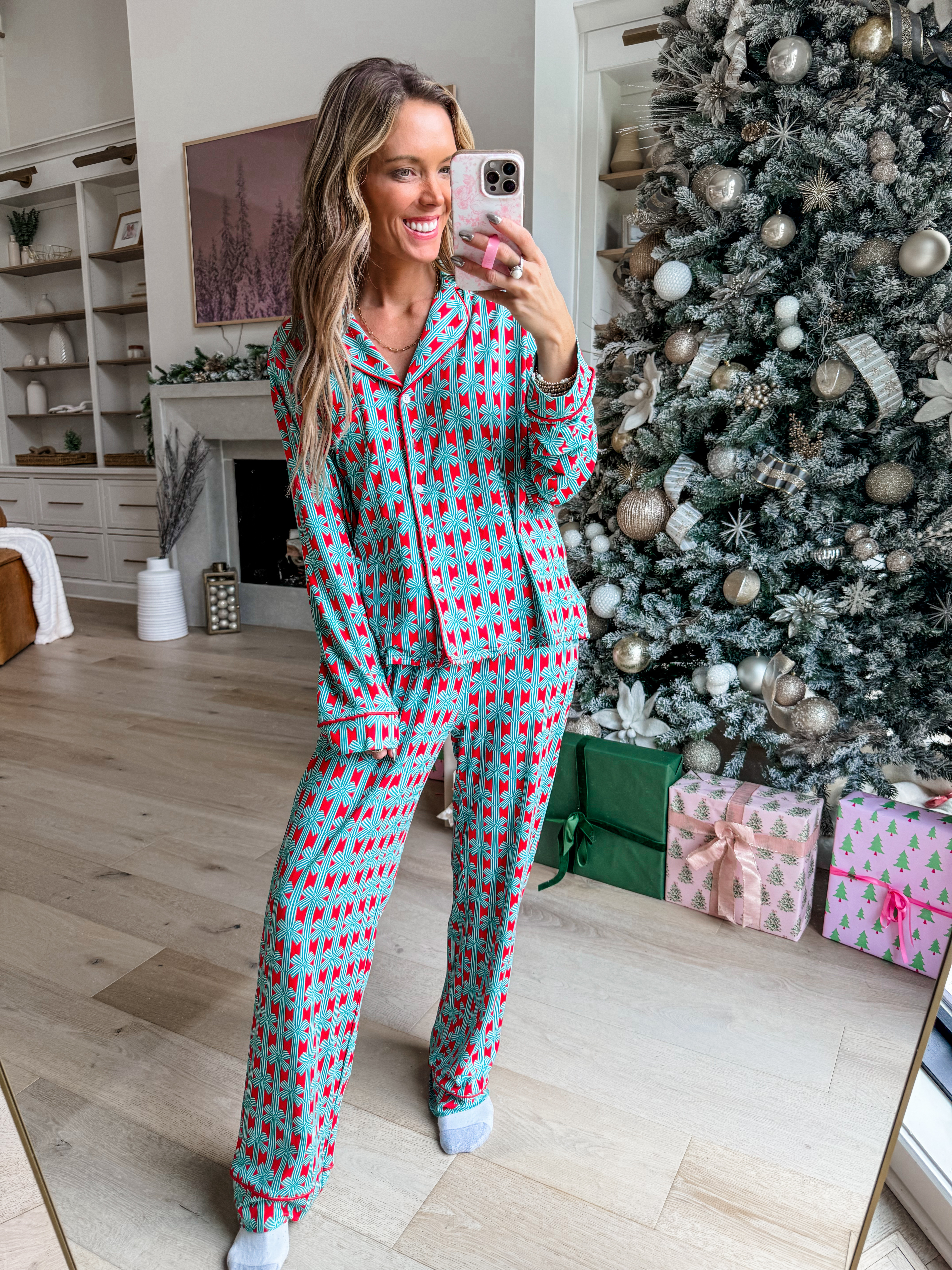 The cutest pj's are on the site now. Be sure to grab them while they are marked down as our doorbuster. 

 #pinklily #sale #doorbuster #holidaystyle #LTKHoliday #LTKFindsUnder50 #LTKStyleTip