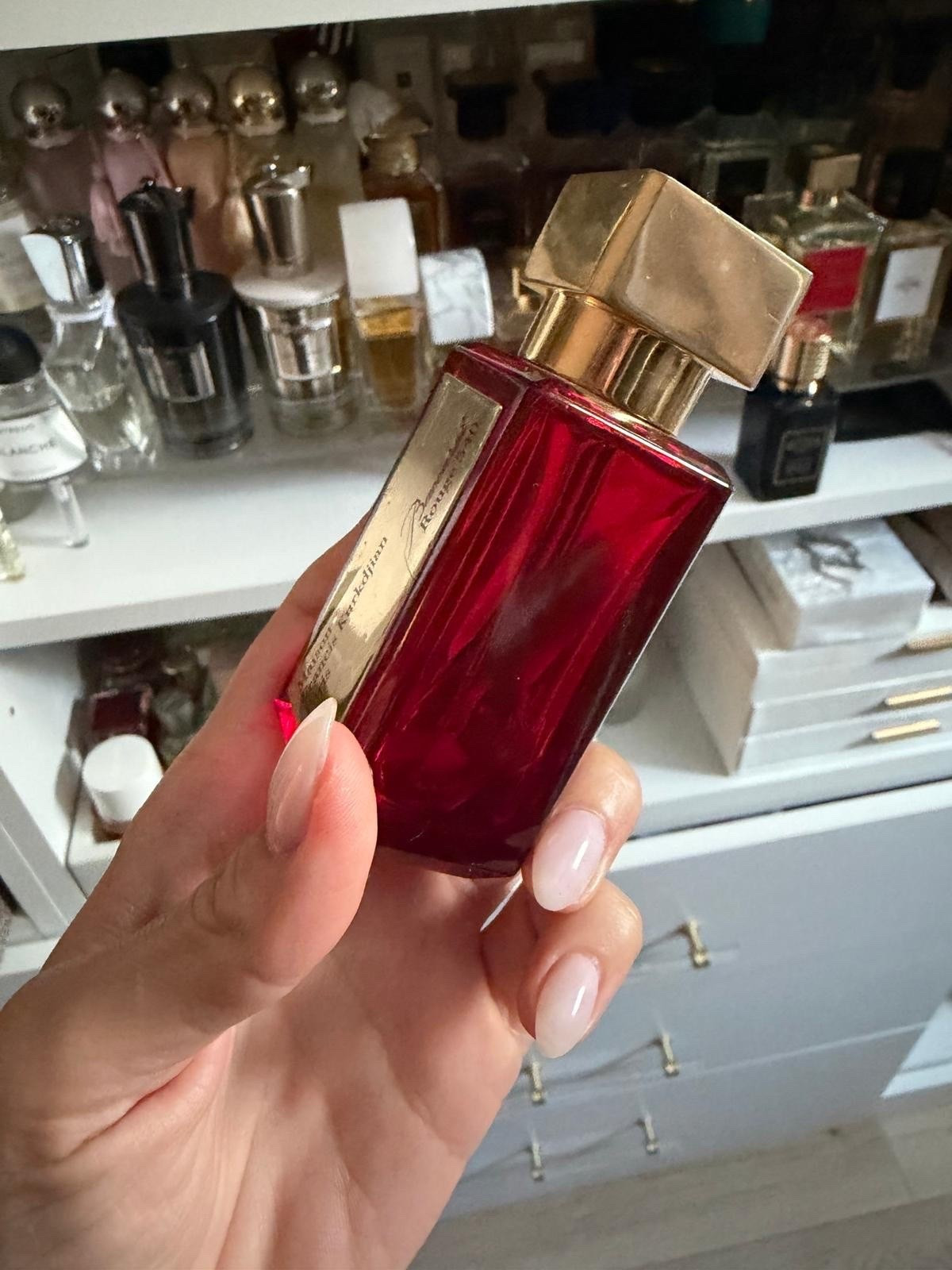 Maison Francis Kurkdjian Baccarat Rouge 540 Extrait de Parfum is an intense woody amber floral fragrance with jasmine, saffron, bitter almond, and woody notes. All my fave perfumes on sale, 15% off.

Baccarat Rouge 540, luxury perfume, woody fragrance, amber fragrance, designer perfume, fall fragrance, luxury fall fragrance, evening perfume scent, Nordstrom beauty find, perfume gift idea

#LTKSaleAlert #LTKBeauty