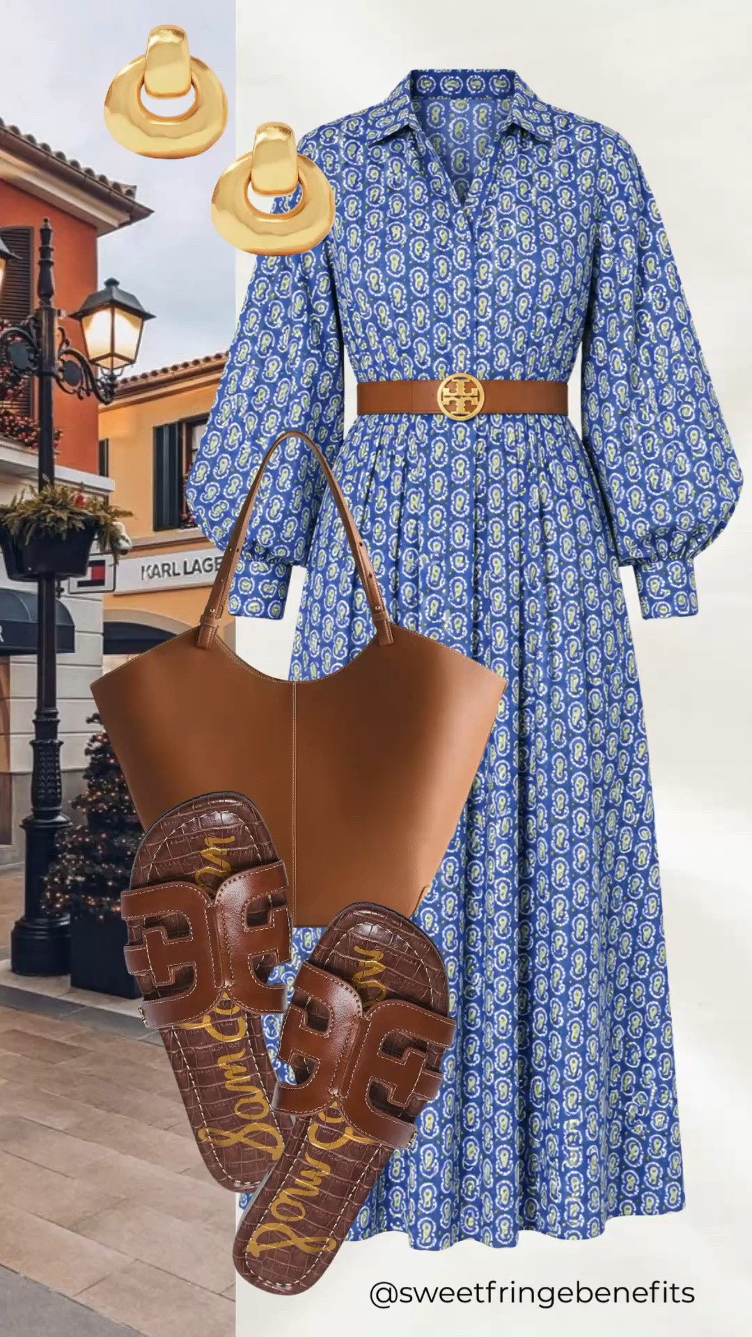 This blue printed shirt dress is one of those timeless pieces you’ll reach for year after year. Pair it with rich cognac accessories for an effortlessly polished look that’s perfect for fall, travel, brunch, or everyday wear.

💡 LTK MADE EASY
❤️ Heart = Support my posts!
🔖 Save = Get sale & restock alerts
📋 Lists = Keep favorites organized
📲 Share = Send lists and products to a friend. Hello, Christmas List!
💬 Comment = Ask me anything about what I’m wearing.:-)

#LTKootd #LTKSaleAlert #LTKOver40