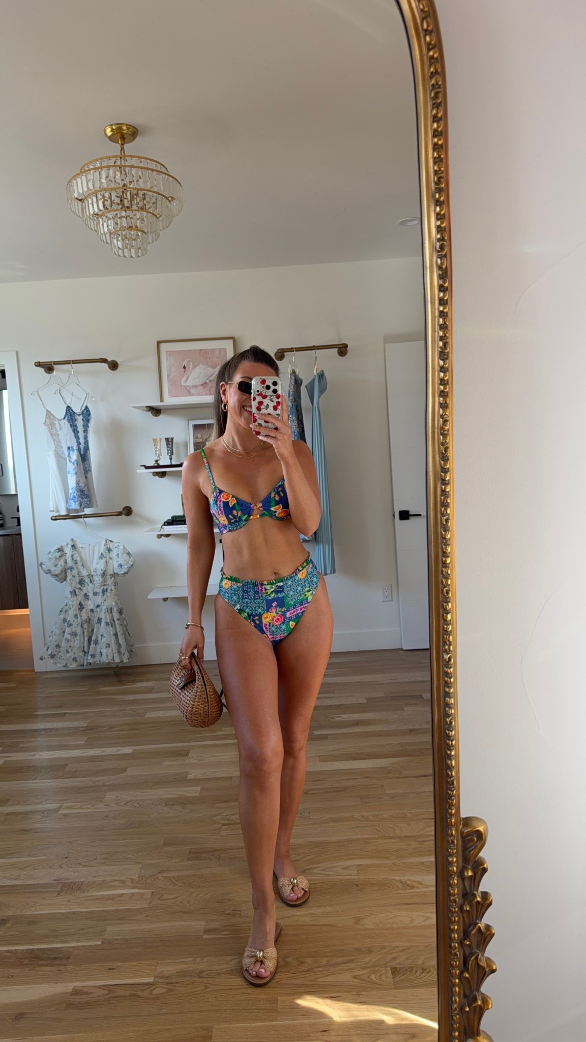 blue floral bikini swimsuit with resortwear and swim look

Electric picks code: emerson20
Vici code: emerson30

Wearing my usual small top medium bottom

Vacation
Destination
Swimwear
Pool day
Beach trip

#LTKootd #LTKSwim #LTKTravel