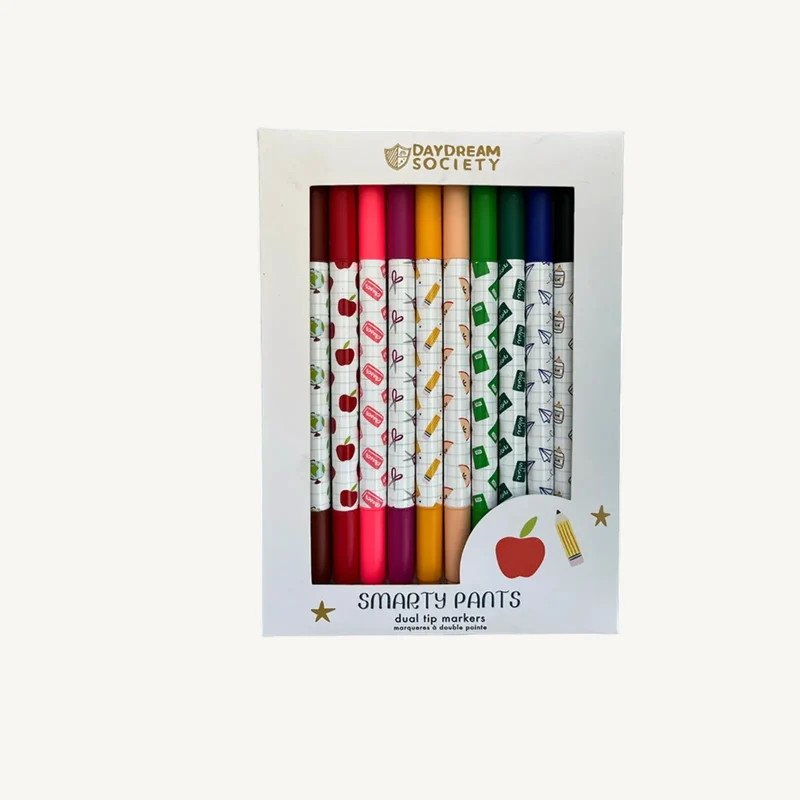 Smarty Pants Double Sided Marker Set - Jollity & Co | The Beaufort Bonnet Company