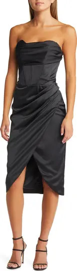 Jamila Gathered Corset Dress | Nordstrom