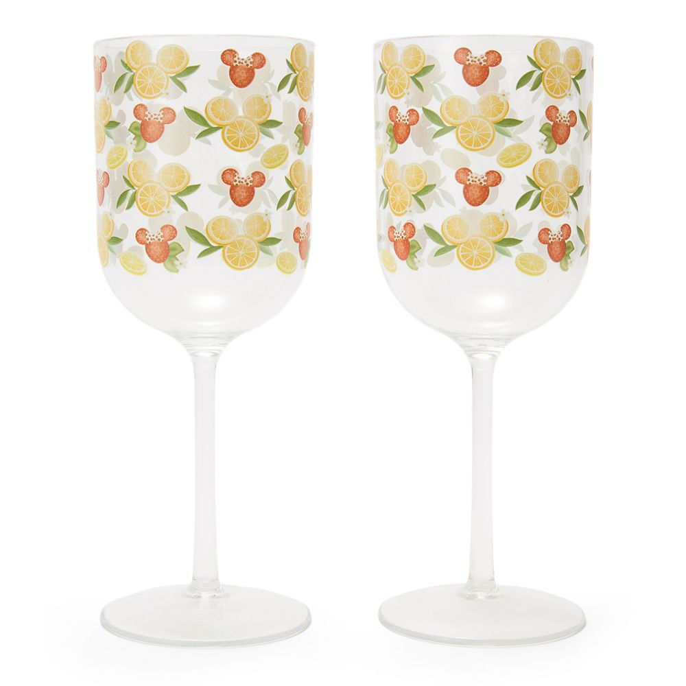 Mickey and Minnie Mouse Icon Strawberry and Oranges Cups Set | Disney Store