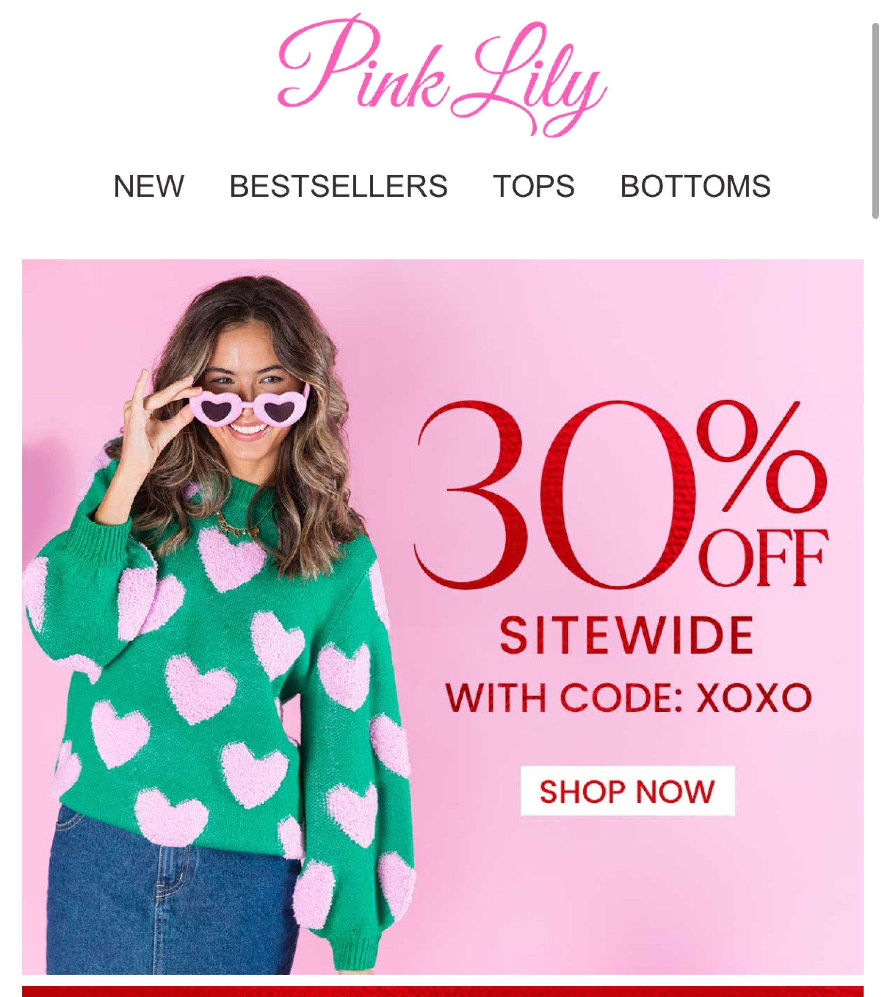 Yall get your VDay Looks while
this sale is happening!!! So many cute pieces! 

#LTKSaleAlert #LTKSeasonal #LTKGiftGuide