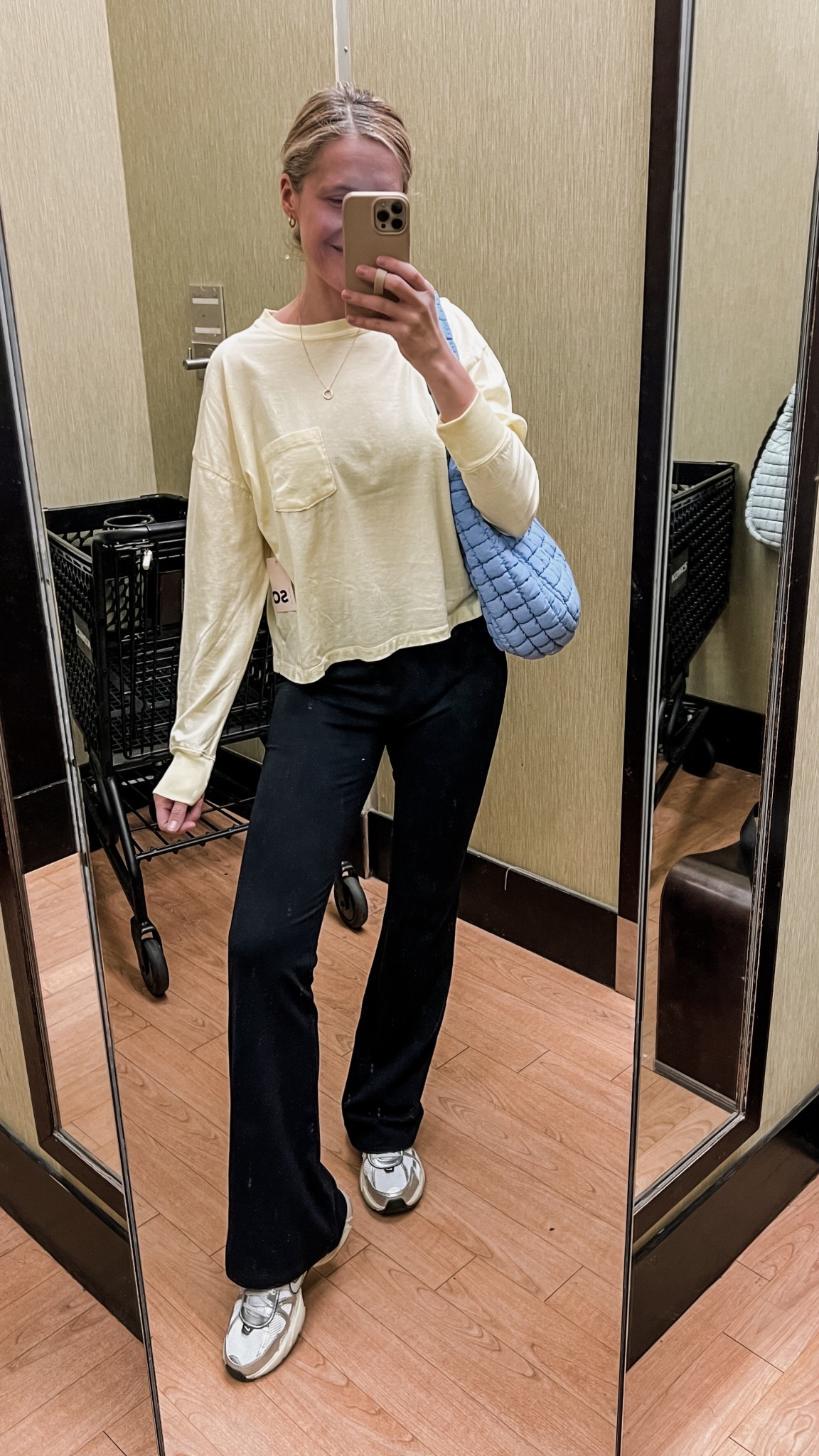 Tall girl friendly flare leggings at Kohl’s! As much as I love Walmarts athleisure, the pants are never long enough for me so I went on the hunt and found these. I’ll link two pairs around $20 each, I’m not going to say these are amazing quality but I’m glad they’re long (I’m 5’8”), soft, stretchy and affordable. Wearing size medium in both pieces. #kohlsfinds 

#LTKFindsUnder50 #LTKActive #LTKOver40