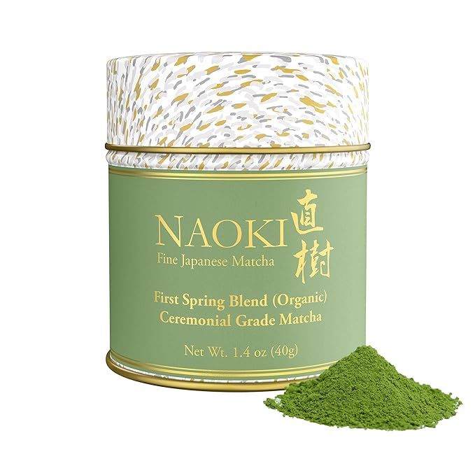 Naoki Matcha Organic Ceremonial First Spring Blend – Authentic Japanese First Harvest Ceremonia... | Amazon (US)