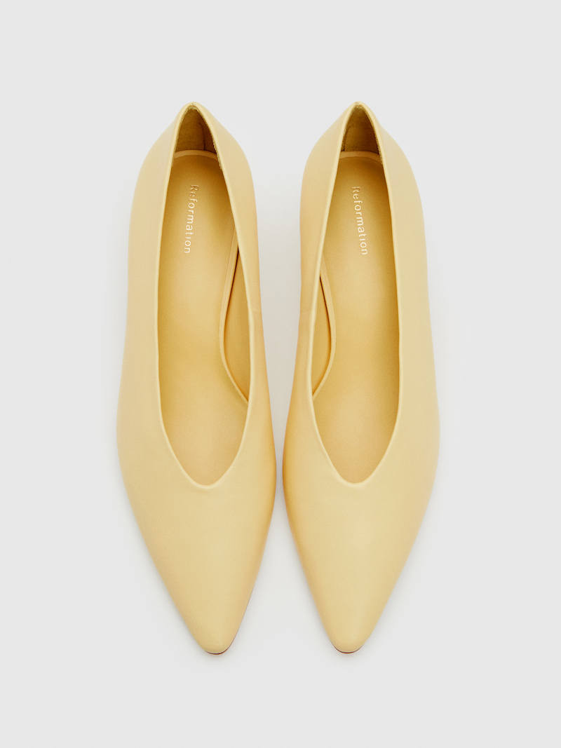 Calista Kitten Heel Pump | Reformation (Global)