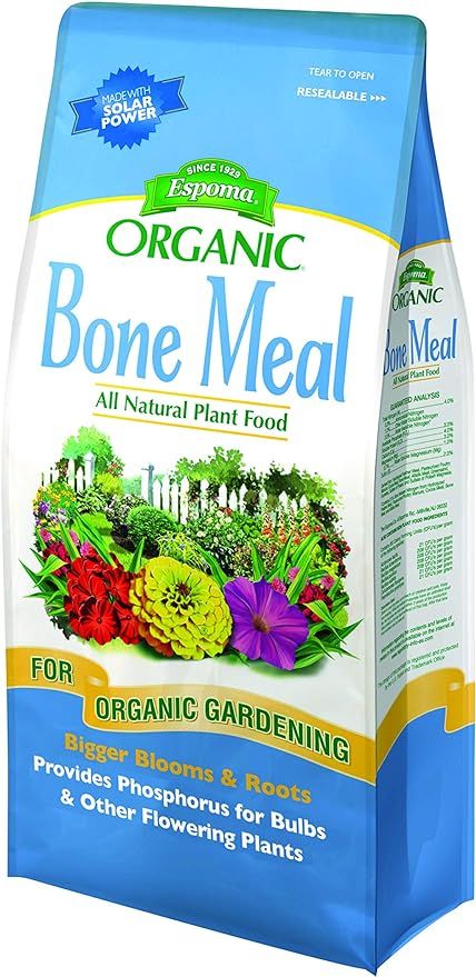 Espoma BM10 Organic Traditions Bone Meal 4-12-0, 10 Pounds,Multicolor,10lb | Amazon (US)
