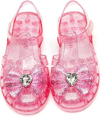 Girls Jelly Sandals Summer Costume Princess Dress Flat Breathable Waterproof Fisherman Gladiator ... | Amazon (US)