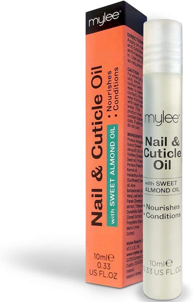 Mylee Nail & Cuticle Oil Rollerball Pen 10ml – Deeply Hydrating & Moisturising, Nourish & Condi... | Amazon (UK)
