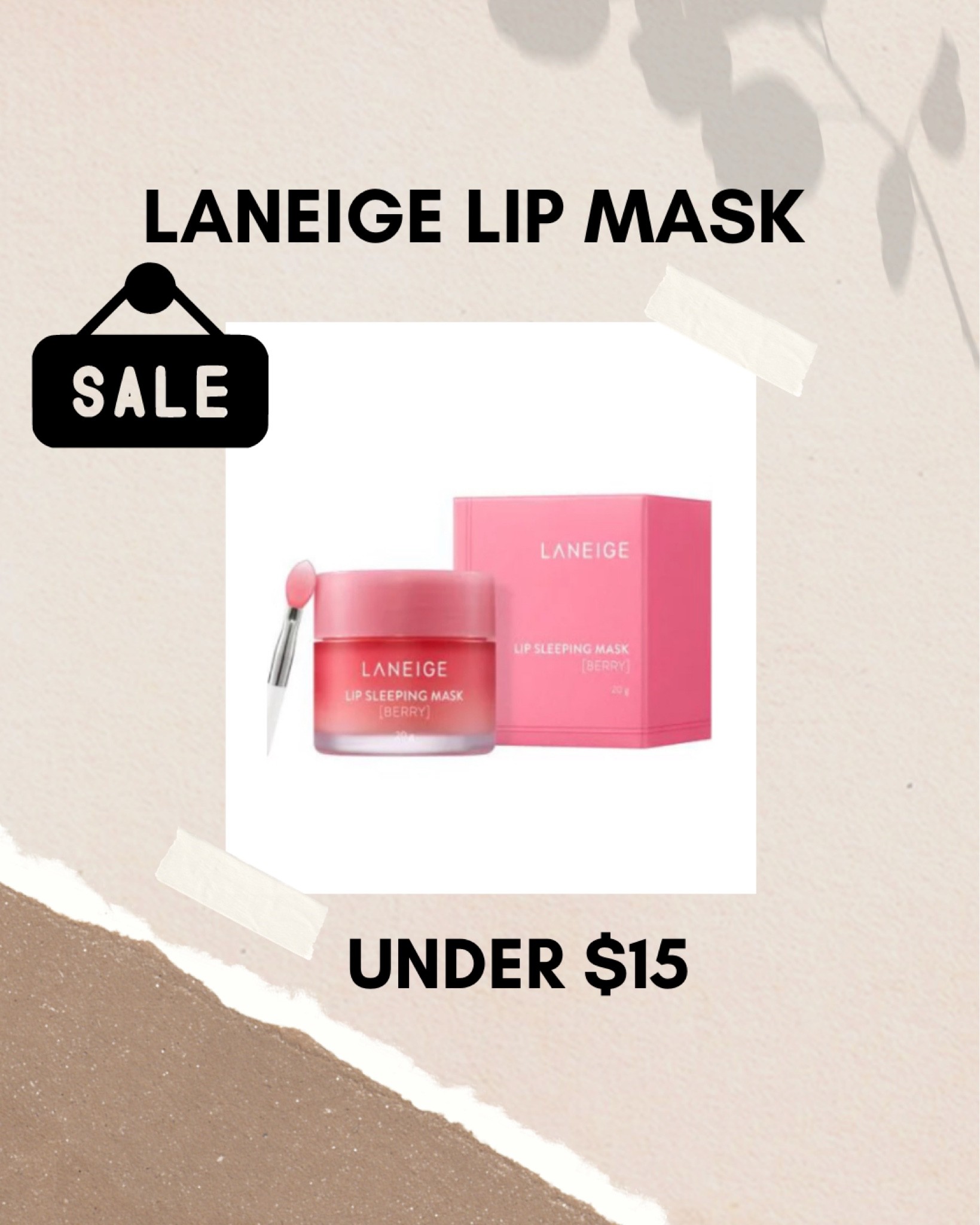 Laneige Lip Mask on sale at Walmart!


#LTKsalealert #LTKunder100 #LTKbeauty