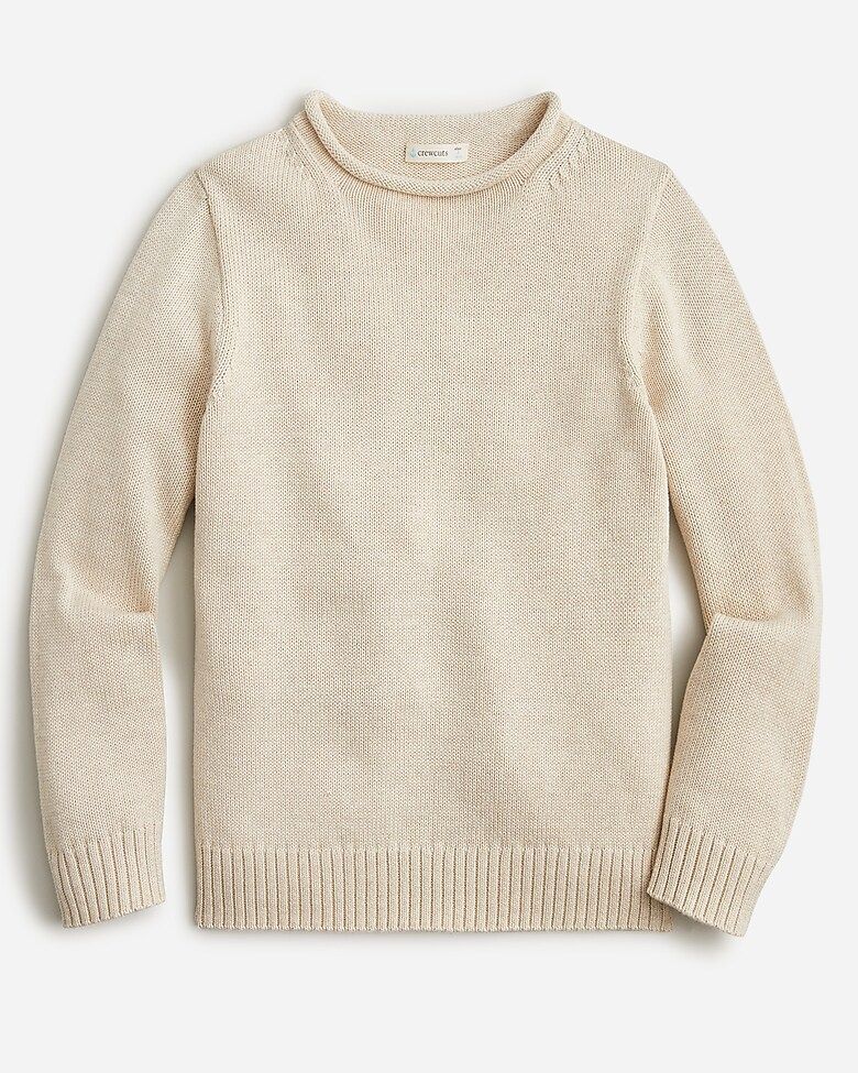 Kids' heritage cotton Rollneck™ sweater | J.Crew US