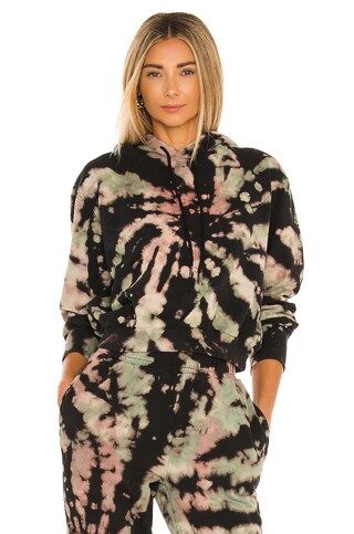 AFRM Sala Hoodie in Earthy Spiral Tie Dye from Revolve.com | Revolve Clothing (Global)