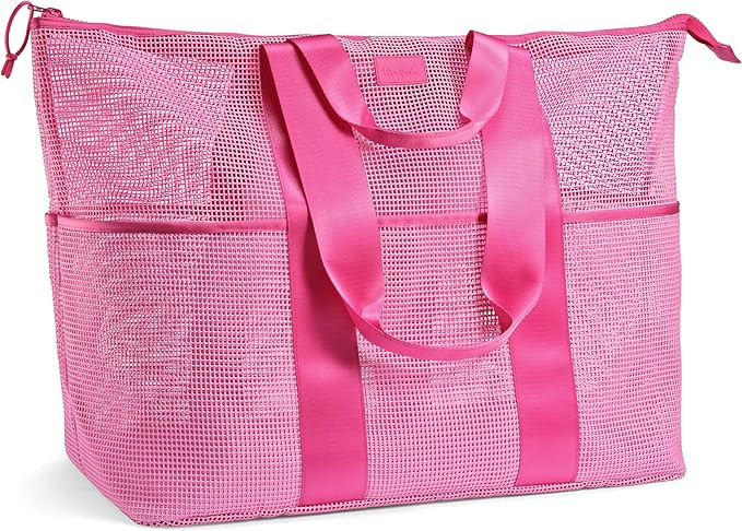 Fit & Fresh The Shore Thing™ Marine Grade Mesh Beach Bag with Pockets - Waterproof Sandproof To... | Amazon (US)