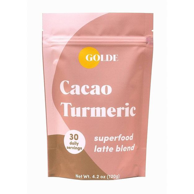 Golde Cacao Turmeric Superfood Latte Blend - 4.2oz | Target