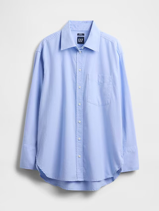 Organic Cotton Oxford Big Shirt | Gap (US)