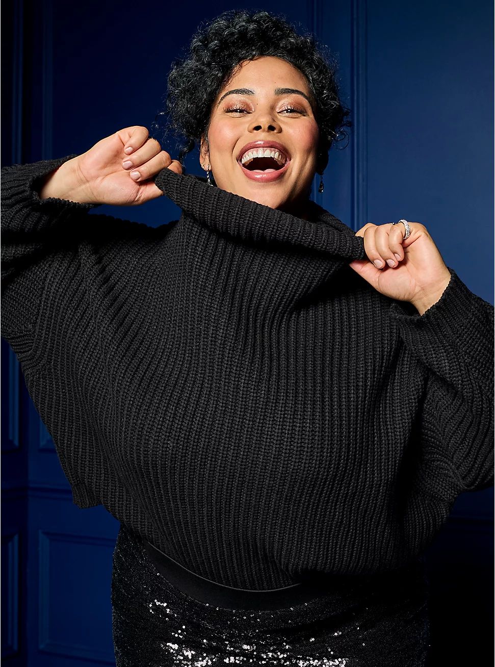 Chunky Pullover Mock Neck Sweater | Torrid (US & Canada)