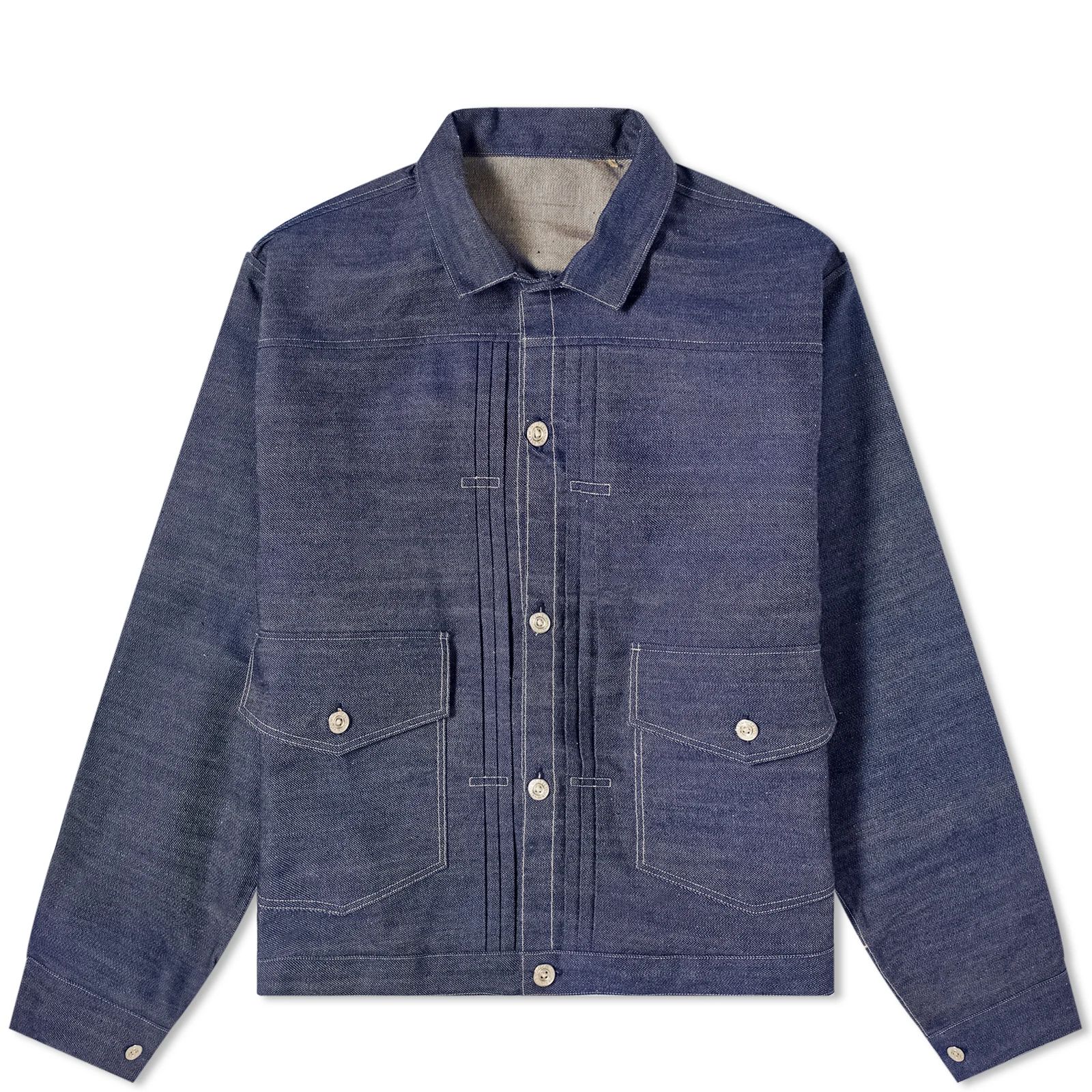 Levis Vintage Clothing 1879 Pleated Jacket | End Clothing (US & RoW)