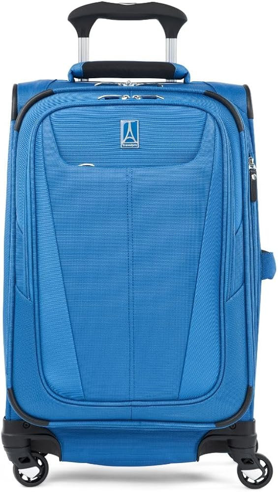 Travelpro Maxlite 5 Softside Expandable Carry on Luggage with 4 Spinner Wheels, Lightweight Suitc... | Amazon (US)